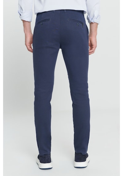 AC&Co / Altınyıldız Classics Erkek Laci Slim Fit Dar Kesim Yan Cepli Pamuklu Esnek Pantolon Lacivert AC&Co / Altınyıldız Classics Erkek Laci Slim Fit Dar Kesim Yan Cepli Pamuklu Esnek Pantolon Lacivert