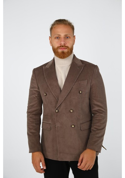Brango 30152 Erkek Blazer Ceket Vizon