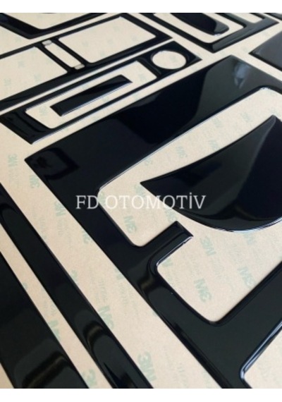 Fiat Albea, Palio Maun Kaplama Piano Black Renk