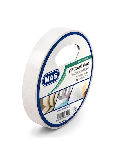 Mas 2612 Çift Taraflı Bant 19 Mm x 25 M