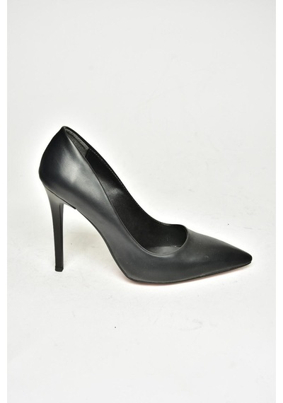 Fox Shoes T676192009 Siyah İnce Topuklu Kadın Stiletto Siyah