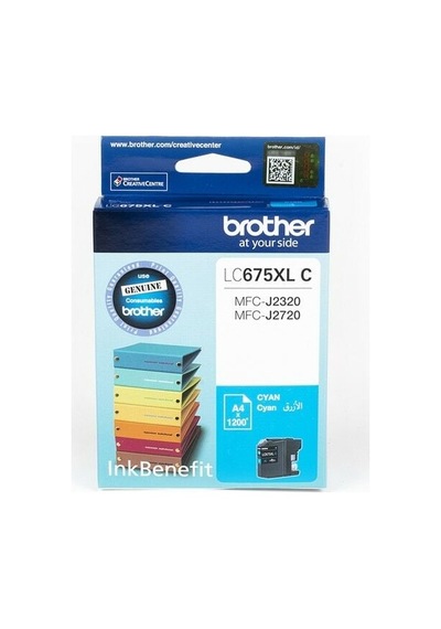 Brother Lc675xlc  Mavi Mürekkep Kartuş 1200 Sayfa