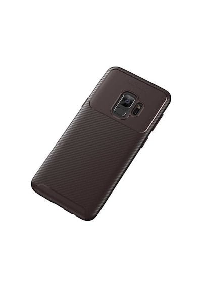 Samsung Uyumlu Galaxy S9 Kılıf Karbon Silikon Case