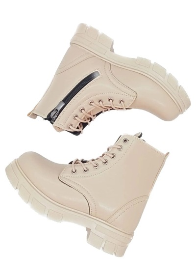 Meliten Kids Unisex Kız Erkek Kaymaz Taban Soğuk Geçirmez Sıcak Tutan Çocuk Kı Krem
