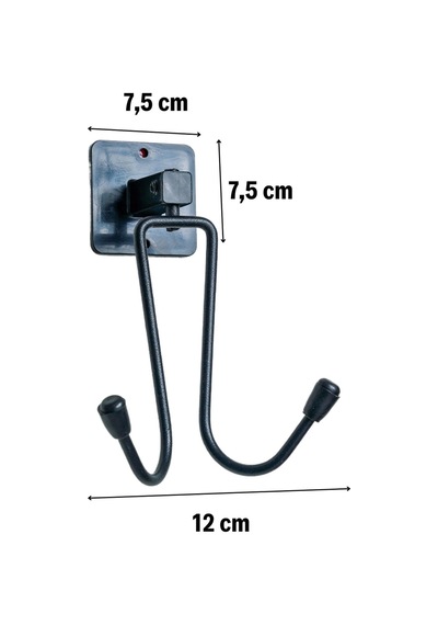 Şık Tasarım Kendiliğinden Yapışkanlı Paslanmaz Metal Havlu Askılığı Çok renkli