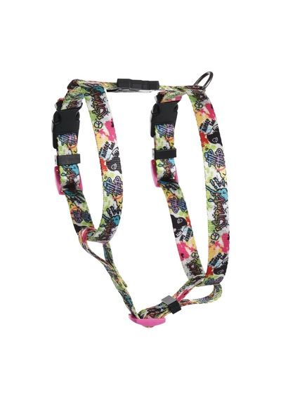 Urban Style Graffiti Active Köpek Göğüs Tasması Xs Çok Renkli