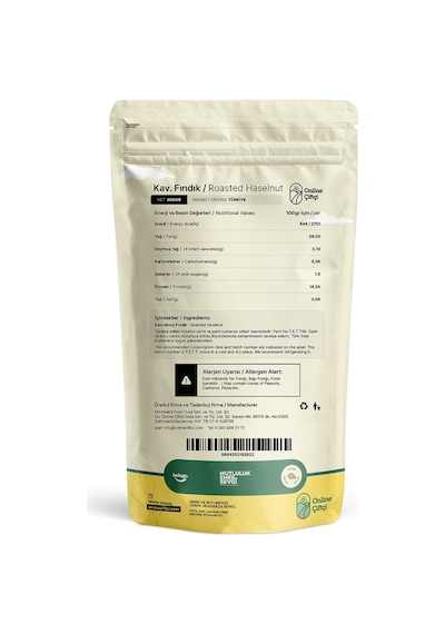Online Çiftçi Kavrulmuş Fındık 400 G