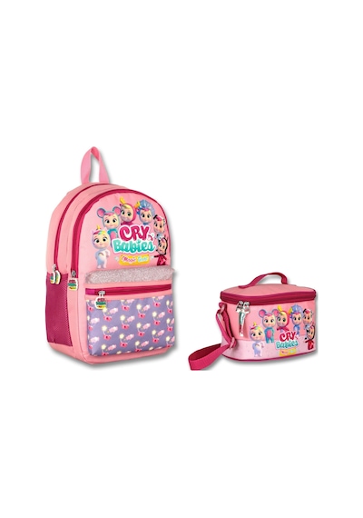Cry Babies Fantasy Kız Çocuk Simlik İlkokul Sırt Çantası Ve Beslenme Çantası Seti