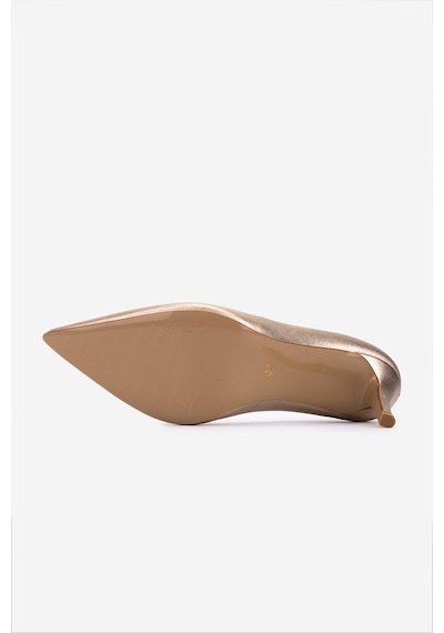 Valmenti Kadın Hakiki Deri Dore Stiletto Ayakkabı 1160 26330 Bn Ayk Sk25-26 Dore Dore