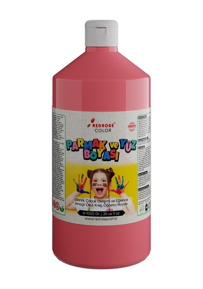 Red Rose Pembe Parmak Boyası 1 KG