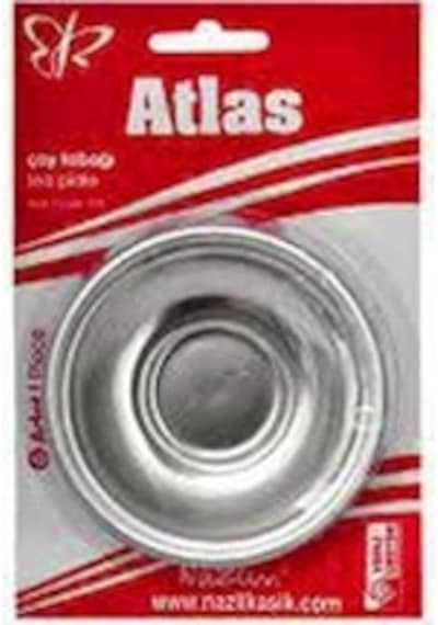 6 Parça Metal Çay Tabak 5332 Açık
