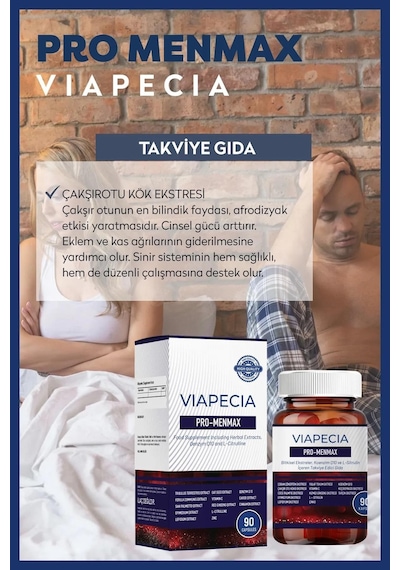 VIAPECIA PRO-MENMAX 90 KAPSÜL 8683684326462