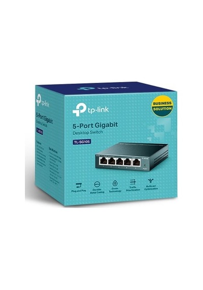 Çelik Yapılı 5 Port Gigabit Switch Aygıtı