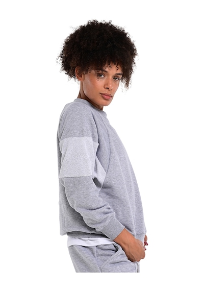Sportive Huesca Kadın Gri Günlük Stil Sweatshirt 24kk006-grı Gri