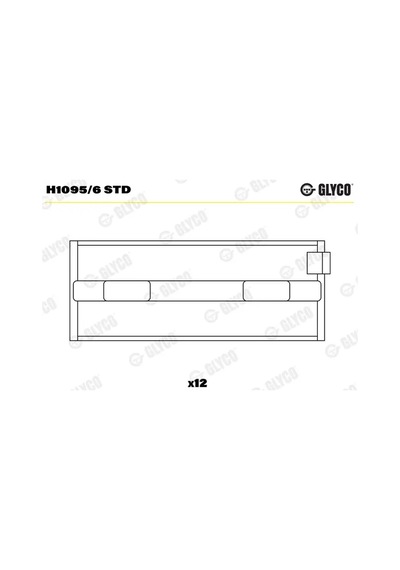 Ana Yatak - Alfa Romeo 156, 166, Bravo, Croma, Coupe, Marea - Glyco-h10956std