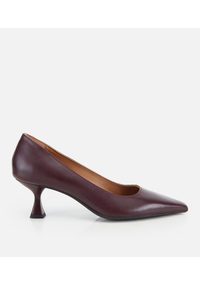 Hotiç Kadın Deri Bordo Klasik İnce Topuklu Stiletto 01ayh336230a780 01ayh336230a780