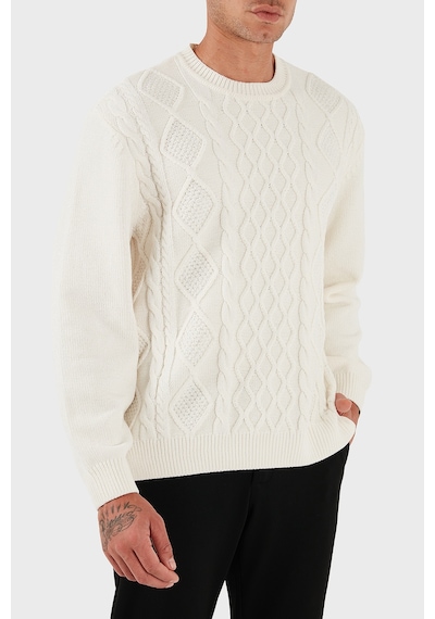 Armani Exchange Erkek Kazak Xm001331 Af13776 U0009 Beyaz Beyaz