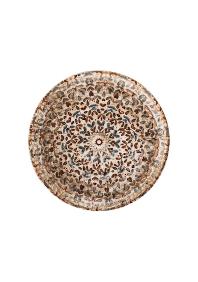 Mudo Home Ephesus Çay Tabağı Çok Renkli