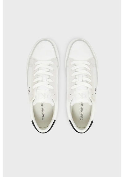 Calvin Klein Bayan Ayakkabı Yw0yw01896 01w Beyaz-siyah Beyaz-siyah