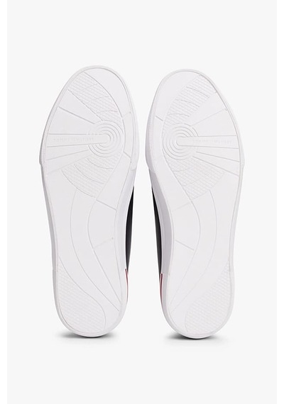 Tommy Hilfiger Erkek Th Corporate Vulc Sneaker - Lacivert Desert Sky
