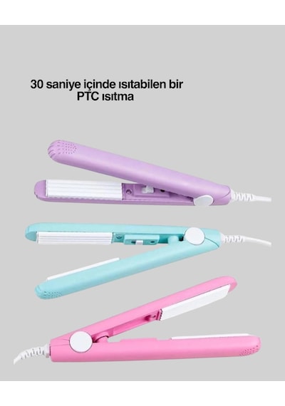 30 Saniyede Isınan Ptc Teknolojili Saç Şekillendirici Sabit Isı Kontrollü, Hızlı Performans Yeni N
