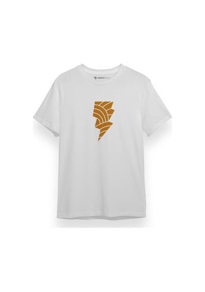 Black Adam Injustice Beyaz Kısa Kol Erkek Tshirt 001
