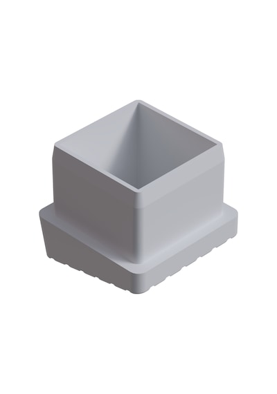 Cateksss 25x25 Mm 10 Dereceli İç Profil Tapası Beyaz - 58 Li Paket