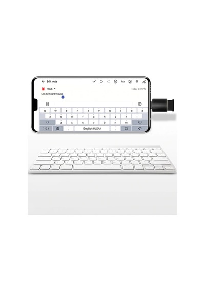 Ally Usb Type-c Dönüştürücü Otg Adaptör- 5775 - Karbul1806-6279 Siyah