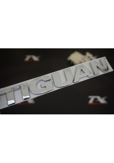 Volkswagen Tiguan Bagaj 3M 3D Krom Abs Logo Amblem