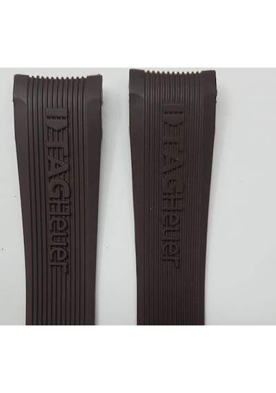 Tag Heuer Mercedes Kahverengi Silikon Kordon (490340387)