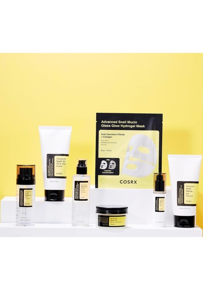 Advanced Snail Mucin Glass Glow Hydrogel Mask Çok Renkli