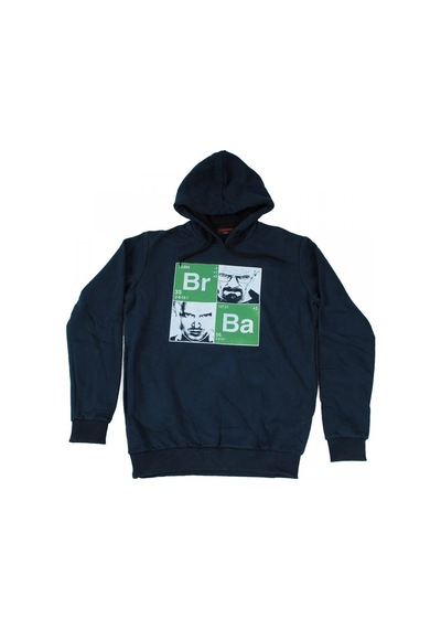 Breaking Bad Brba Hoodie Kapüşonlu Sweatshirt İndigo Çok Renkli