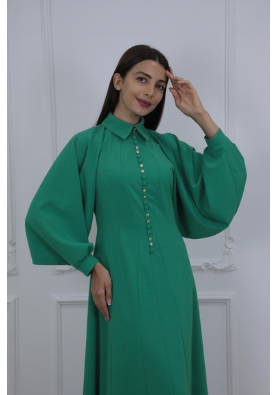 Senna Ermıolıta Dress Yeşil Yeşil
