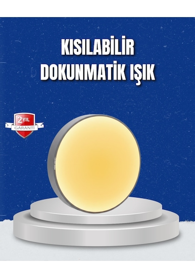 Usb Şarjlı Sensörlü Led Lamba Otomatik Açılıp Kapanan Sarı