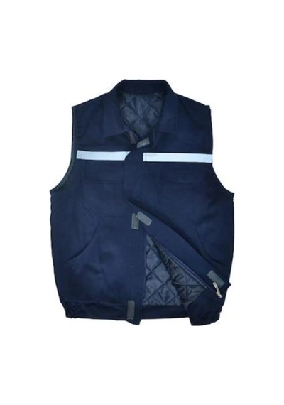 Gabardin Lacivert Yelek Lacivert