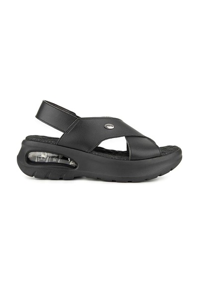 Muya Nwanwa 35222 Airmax Masaj Taban Kadın Sand. Siyah Siyah