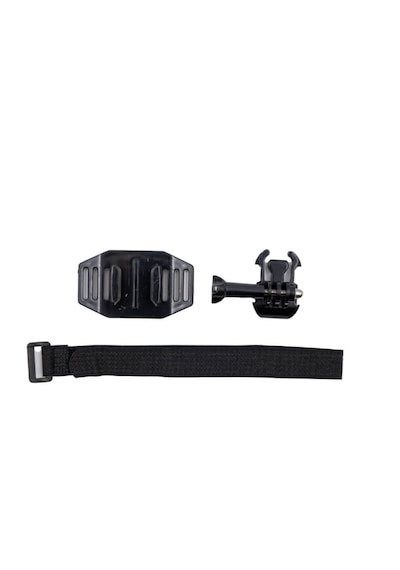 Brıvıga - Hmt-mount03 Gopro Kask Montajı Velcro Kayışlı, Siyah Açık Füme - Füme - Kahverengi