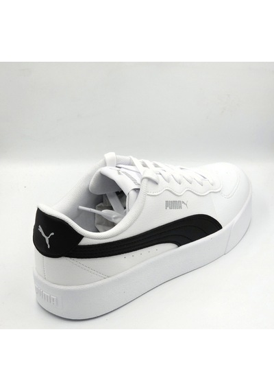 Puma Skye Clean Beyaz Siyah Unisex Sneaker Spor Ayakkabı