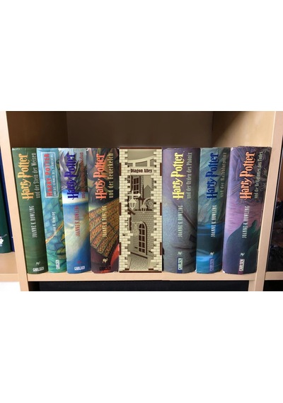Book Nook Diagon Alley Harry Potter Kitap Tutucu Dıy Kendin Yap