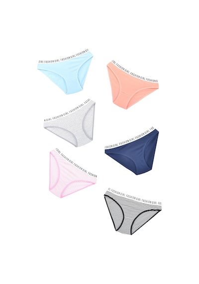 Tutku Kadın 6 Lı Fashion Girl Pamuklu Slip Karışık Renkler - Standart Karışık/çok Renk Tutku Kadın 6 Lı Fashion Girl Pamuklu Slip Karışık Renkler - Standart Karışık/çok Renk
