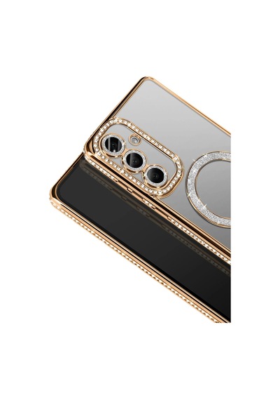 Samsung Galaxy Uyumlu  S26 Plus Joke Simli Magneticsafe Kılıf Altın