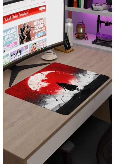 Red Dead Redemption 2 Dikişli Kauçuk Oyuncu Mousepad V5 - 48x40 Xl Gaming Mouse Pad