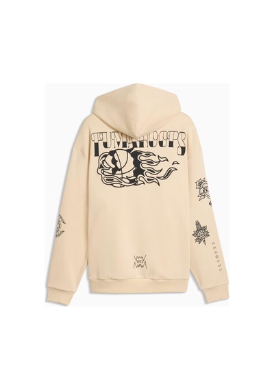 Puma Swish N Ink Relaxed Basketball Erkek Sweatshirt C-pum634655p01p01 Sarı