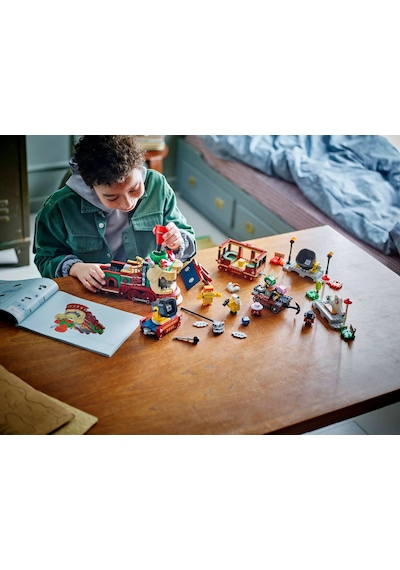 LEGO® Super Mario™ Bowser Ekspres Treni 71437 - 9 Yaş ve Üzeri Çocuklar için Nintendo® Karakteri İçeren Yaratıcı Oyuncak Yapım Seti(1392P)