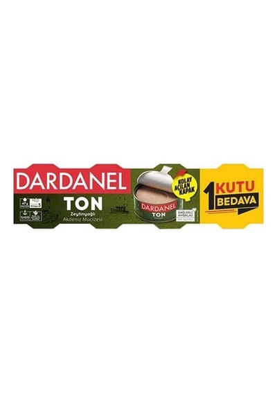 Ton Zeytinyağlı 3x75gr + 1 Hediyeli