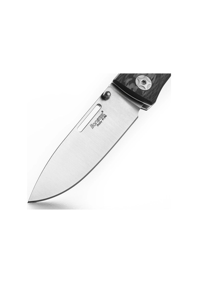 Lionsteel Nini - Carbon Fiber - Full Handle Kamp Çakı Siyah