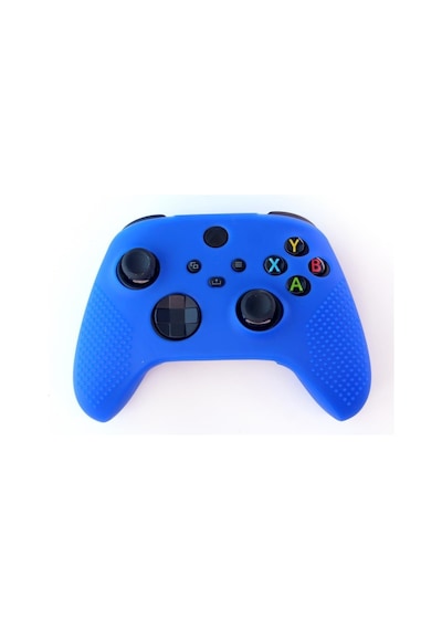 Xbox Series S/x Silikon Mavi Kol Koruyucu Kılıf 9. Nesil Kol Uyumlu