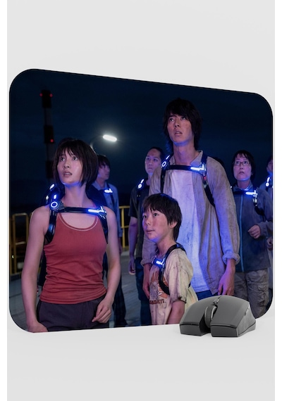 Alice İn Borderland V4 48x40 Xl Gaming Kauçuk Kaymaz Taban Mouse Pad Fare Altlığı