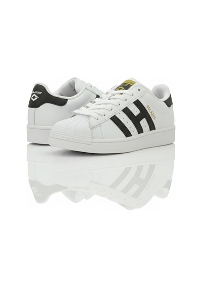 Letao Unisex Beyaz Sneaker İstiridye Burun Günlük Ayakkabı - Rahat Taban Beyaz Siyah Letao Unisex Beyaz Sneaker İstiridye Burun Günlük Ayakkabı - Rahat Taban Beyaz Siyah