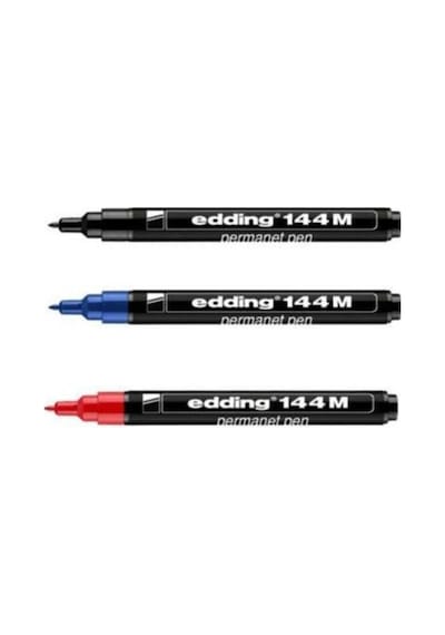 E-144m Asetat Kalemi 3lü Set